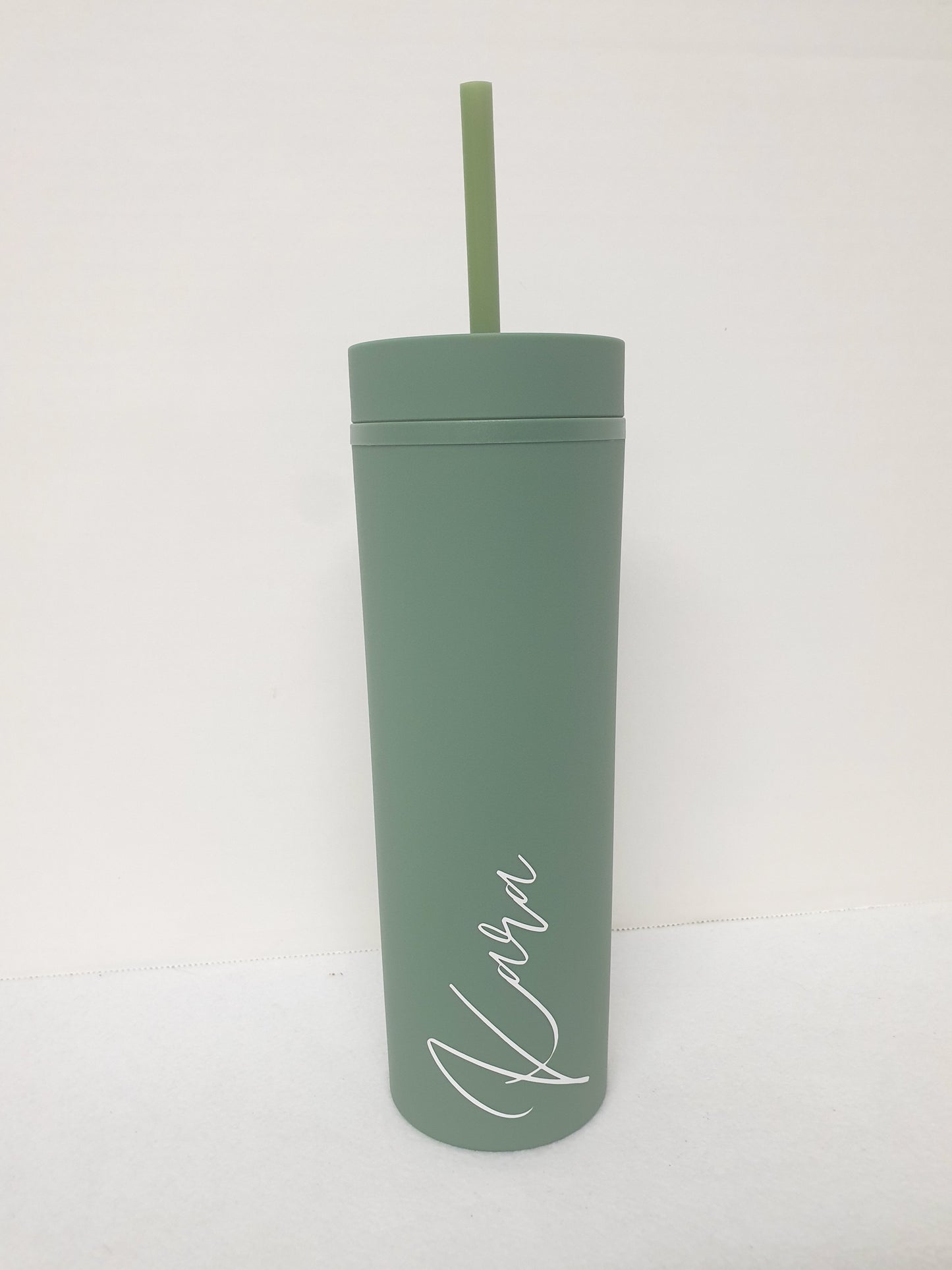 16 oz Matte Skinny Tumbler (34 Colours)